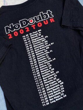 2002 No Doubt Band Tour T Shirt 73